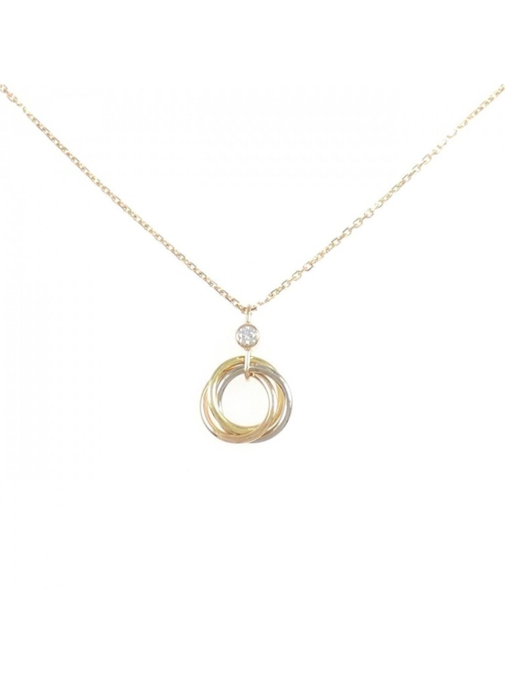 Cartier Trinity Necklace Pink